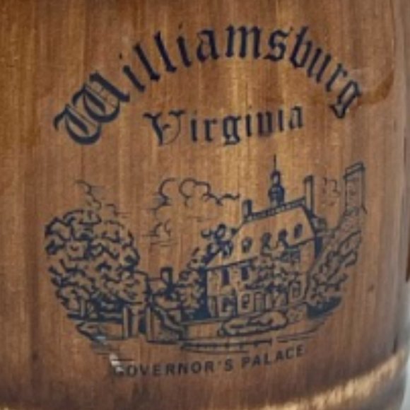 Williamsburg Virginia Stein Vintage Home Décor Mug Kitchen Dining Collectible - Picture 7 of 8